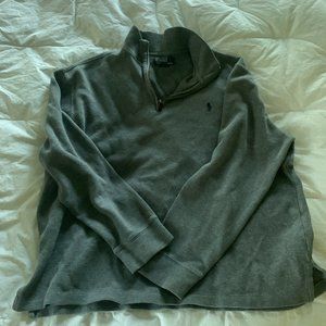 Vintage Men's Ralph Lauren Quarter Zip Sweater